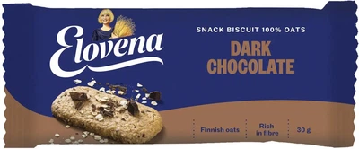 Галеты из овса с черным шоколадом Nordic Elovena 30 г