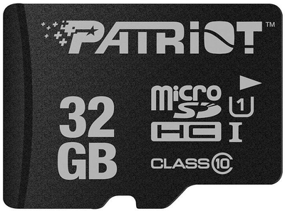 Карта памяти Patriot LX MicroSDHC 32GB UHS-I Class 10 (PSF32GMDC10)