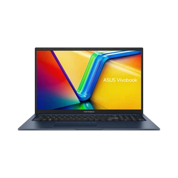 Ноутбук ASUS Vivobook 17 X1704VA-AU159 17.3" IPS Full HD/i3-1315U/8 ГБ/512 ГБ/Intel UHD Graphic/без ОД/Wi-Fi/без ОС/2.1кг (90NB10V2-M007U0) синій