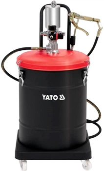 Smarownica pneumatyczna YATO zbiornik 45 l, ciśn. 0.8 MPa, ciśn. wyj. 300-400 Bar, wąż 4 m (YT-07069)