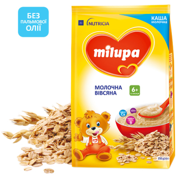 Дитяча каша Milupa Вівсяна 210 г (5900852931147)