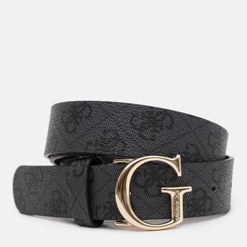 Ремень женский Guess Emera Logo Adj Pant Belt BW7862-P3430-CLO S Coal Logo (7622336915457)