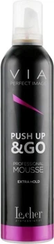 Мус для об'єму Via Push Up&Go Le Cher 400 мл