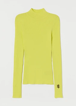 Водолазка H&M XL Жовтий 0804403_01