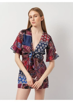 Комбинезон Missguided 38 Синий P9667249_02