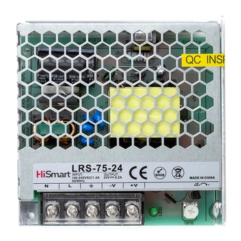 Блок питания HiSmart 24V, 3.2A, 75W