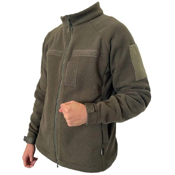 Кофта флісова ТТХ Fleece-260 LE-335356 56 р хакі