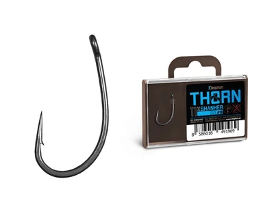 Крючок карповый, карповый крючок Delphin THORN Shanker 11x №8