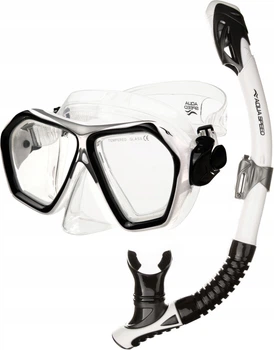 Набор маска и трубка Aqua Speed Blaze + Borneo 60317 черный Уни OSFM