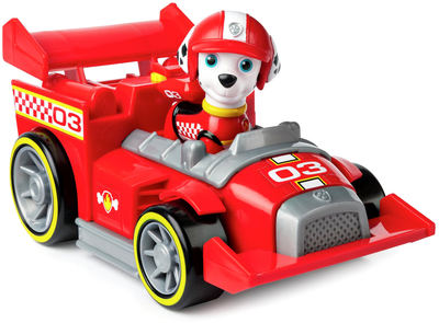 Samochód Spin Master Paw Patrol Ready Race Rescue Marshalls Race & Go Deluxe Base Vehicle z figurką (778988281901)