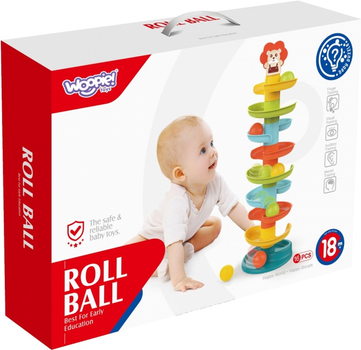 Zabawka edukacyjna Woopie Roll Ball (5904326947474)