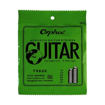 Струны Orphee TX620 75/25 Bronze 10-47 Extra Light
