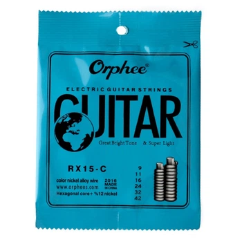Цветные струны Orphee RX15-C 09-42 Super Light