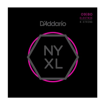 Струны DAddario NYXL0980 NYXL 8-string 9-80 Super Light
