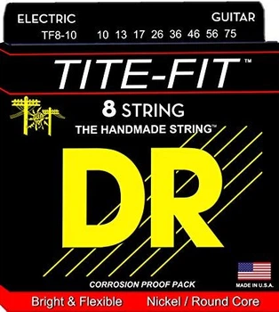 Струны DR TF8-10 Tite-Fit 10-75 - 8 string