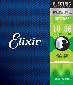 Струны Elixir 19057 OPTIWEB 10-56 - 7 string Light