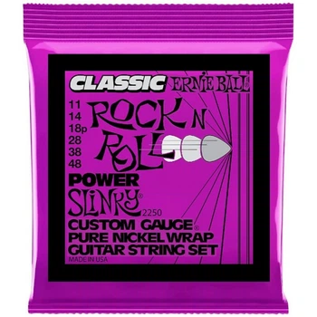 Струни Ernie Ball 2250 Classic Pure Nickel 11-48 Power Slinky