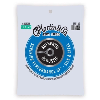 Струны Martin MA130 SP Silk & Steel 11.5-47 Custom