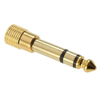 Переходник с mini-jack 3.5mm на jack 6.35mm Gstar P-127