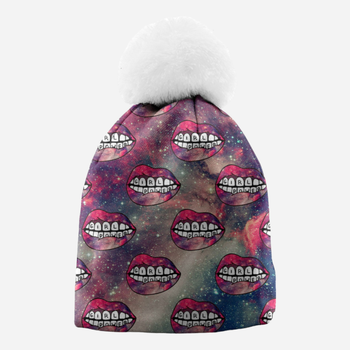 Czapka beany damska Mr. Gugu & Miss Go Girl Power WB21WH M Różowa (5903845401023)