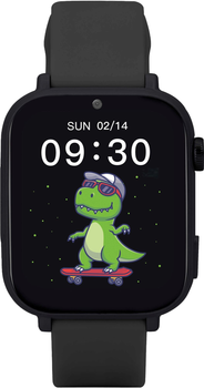 Zestaw smartwatchów dla dzieci Garett Kids Nice Pro 4G Black + Garett Kids Fit Black (5904238486252)