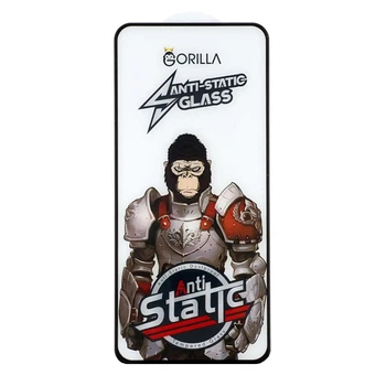 Захисне скло Gorilla Anti-Static Full Glue 2.5D для Motorola Moto G54, Black