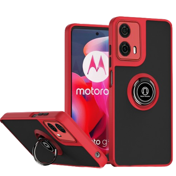 Чохол - накладка TPU Color Matte Ring для Motorola Moto G24 red