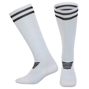 Гетры футбольные детские Zelart 621 размер 28-33 White-Black