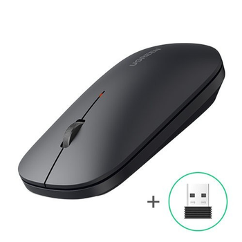 Мышь беспроводная UGREEN MU001 Portable Wireless Mouse (90372) черная