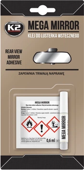 Клей для дзеркал заднього огляду K2 Mega Mirror 0.6 + 0.5 мл (B110) (K20063)