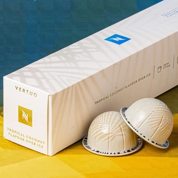 Кофе в капсулах Nespresso Vertuo Barista Creations Tropical Coconut Flavour Over Ice , Швейцария (10шт)