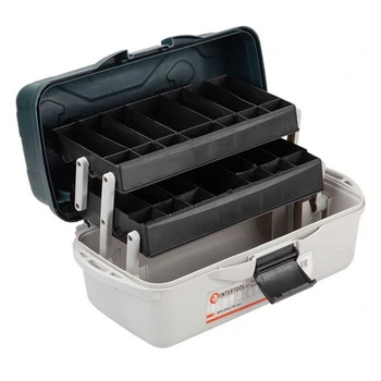 Ящик для инструмента INTERTOOL BX-6116 16" 400*205*190 мм раздвижные полки с отсеками