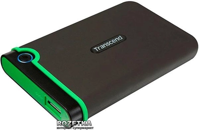 Жесткий диск Transcend StoreJet 25M3 1TB TS1TSJ25M3 2.5" USB 3.0 External