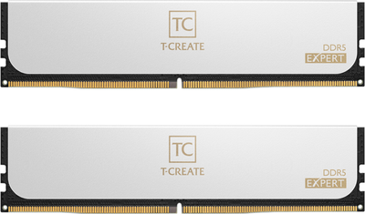 Pamięć RAM Team Group DDR5-6000 32768MB PC5-48000 (Kit of 2x16384) T-Create Expert White (CTCWD532G6000HC30DC01)