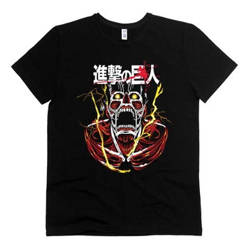 Футболка EPIC чоловіча Attack On Titan (Атака Титанів) 06 чорна розмір XL