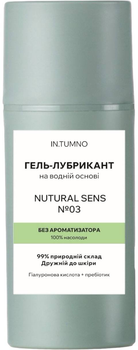 Гель-лубрикант In. Tumno Sens 03 с гиалуроновой кислотой и пребиотиком Без ароматизатора 80 мл (4820258330355)
