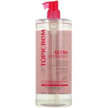 Гель для душу ультра-збагачений, що ускладнює Topicrem Ultra-Hydratant Gel Douche 1000 ml