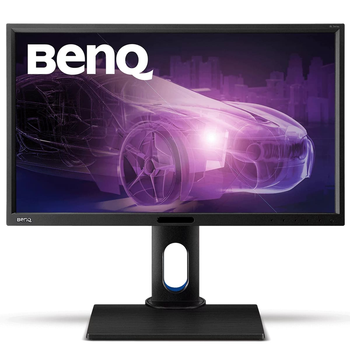 Монитор 23.8" BenQ BL2420PT, QHD, IPS, DVI-DL, DP, HDMI, USB, Pivot, HAS, колонки, черный