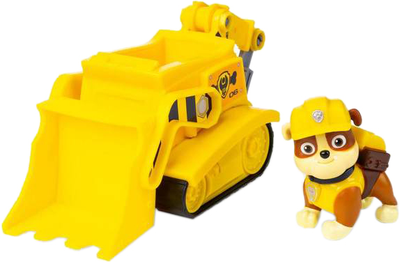 Podstawowy pojazd budowlany Spin Master Puppy Patrol Bulldozer Rubble z figurką (0778988259924)