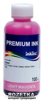 Чорнило InkTec Epson (E0010-100MLМ) T0776, T0786, T0796, T0806, T0816, T0826, T0856, T0816N, T0826N light magenta (100ml)
