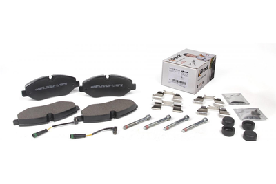 Гальмівні передні колодки (з датчиком, система Brembo) MB Vito 639 2003- 291920070300 BRECK (Польща)