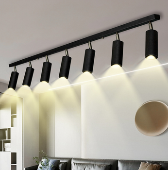 Люстра в стиле лофт MSK Electric Tube спот с поворотным механизмом NL 1105-7