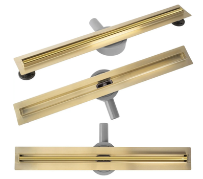 Трап для душа Rea Neox 60 Slim Pro gold REA-G2717