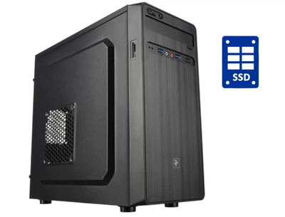 ПК Б-класс 2E Rational Tower / Intel Celeron G4930 (2 ядра по 3.2 GHz) / 16 GB DDR4 / 120 GB SSD / Intel UHD Graphics 610 / 400W / Win 10 Pro б/у
