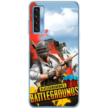 Силіконовий Чохол з Картинкою для TCL 20L Plus Принт (Пубг Батлграунд, Pubg Battlegrounds) (56080-ysm2292)
