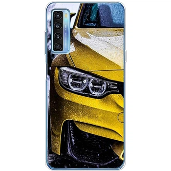 Силіконовий Чохол з Картинкою для TCL 20L Plus Принт (Машина, BMW M3) (56080-ysm2439)
