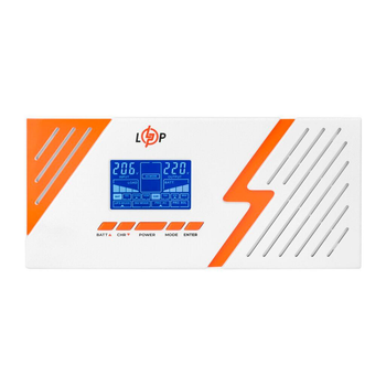 ИБП LogicPower LPM-PSW-1500VA (1050Вт) 12V с правильной синусоидой, Белый