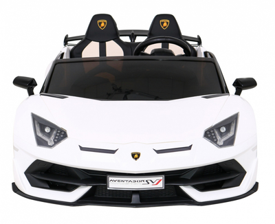 Samochód elektryczny Ramiz Lamborghini SVJ Drift Biały (5903864913972)