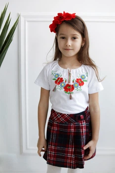 Футболка детская Летние краски D-01 134