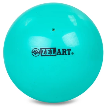 Мяч для художественной гимнастики 20см Zelart Pro (Резина, d-20см, 430гр, Мятный) (RG200_Мятный)